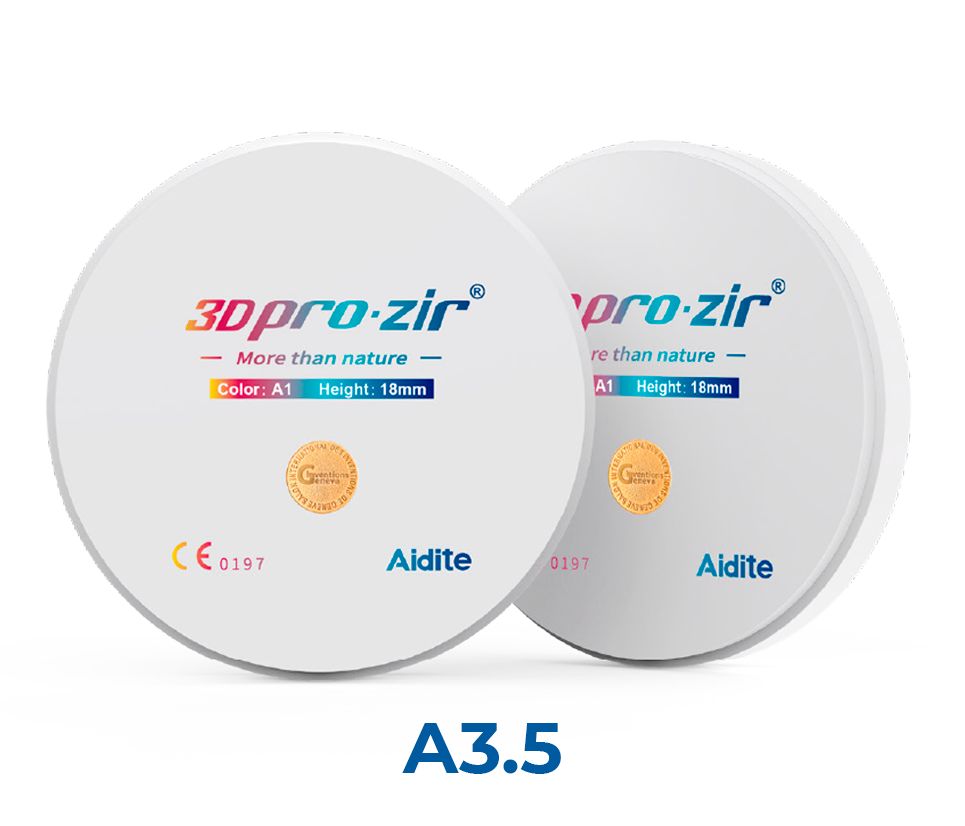 Диск ZrO2 Aidite 3D pro A3.5