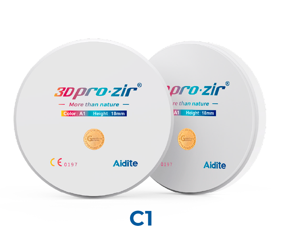 Диск ZrO2 Aidite 3D pro C1
