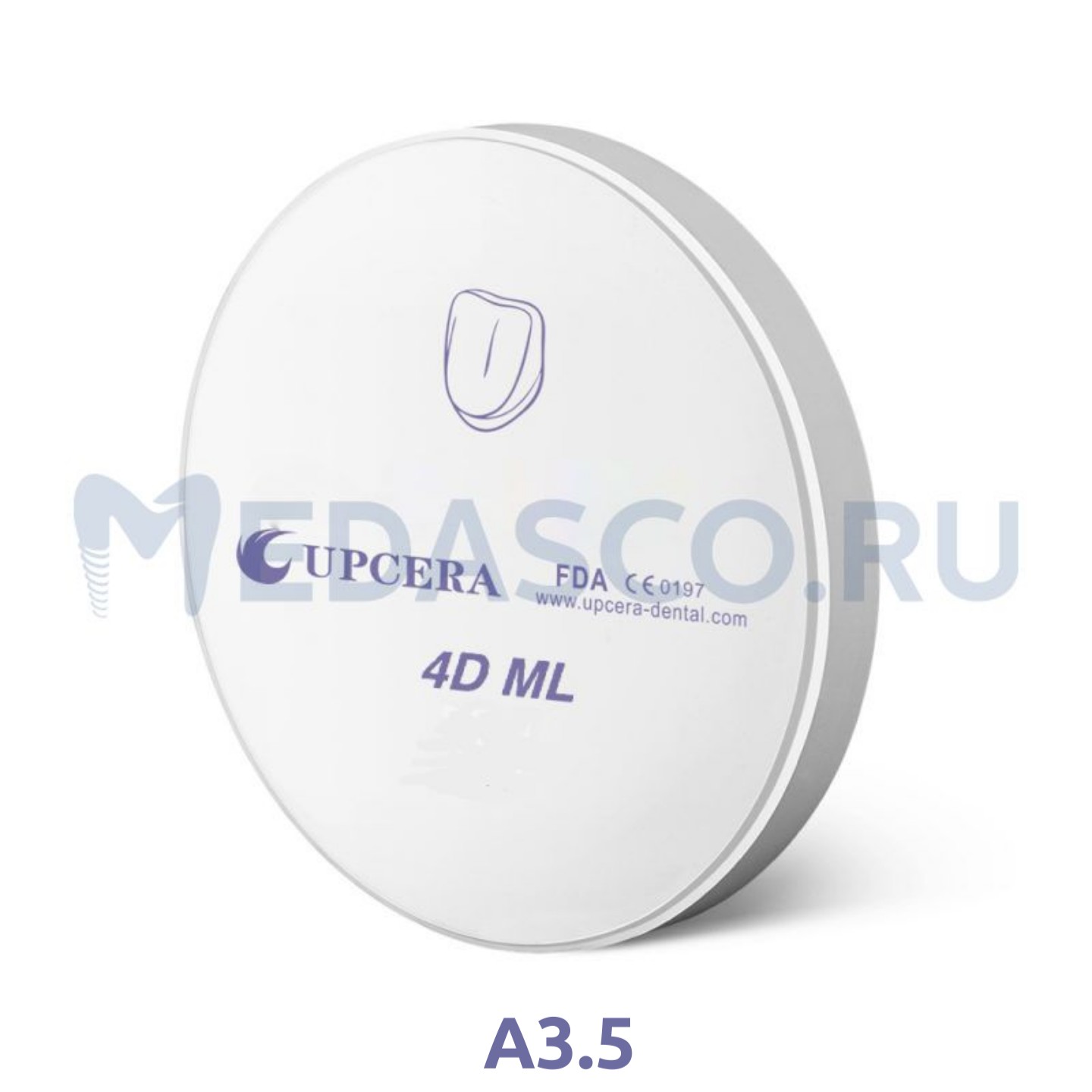 Диск ZrO2 ⌀98mm Explore Multi-layer 4D ML — A3.5