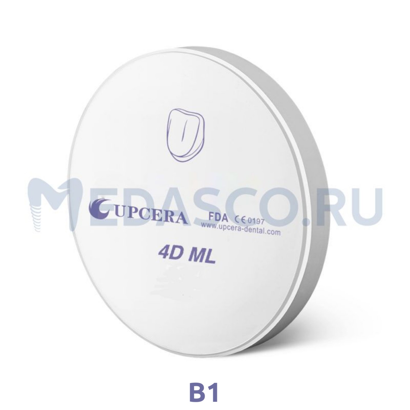 Диск ZrO2 ⌀98mm Explore Multi-layer 4D ML — B1