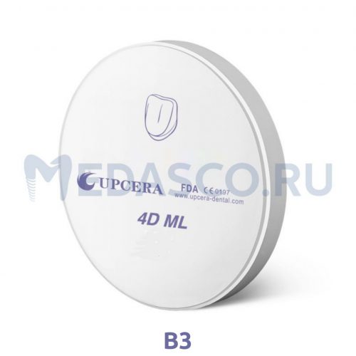 Диск ZrO2 ⌀98mm Explore Multi-layer 4D ML — B3