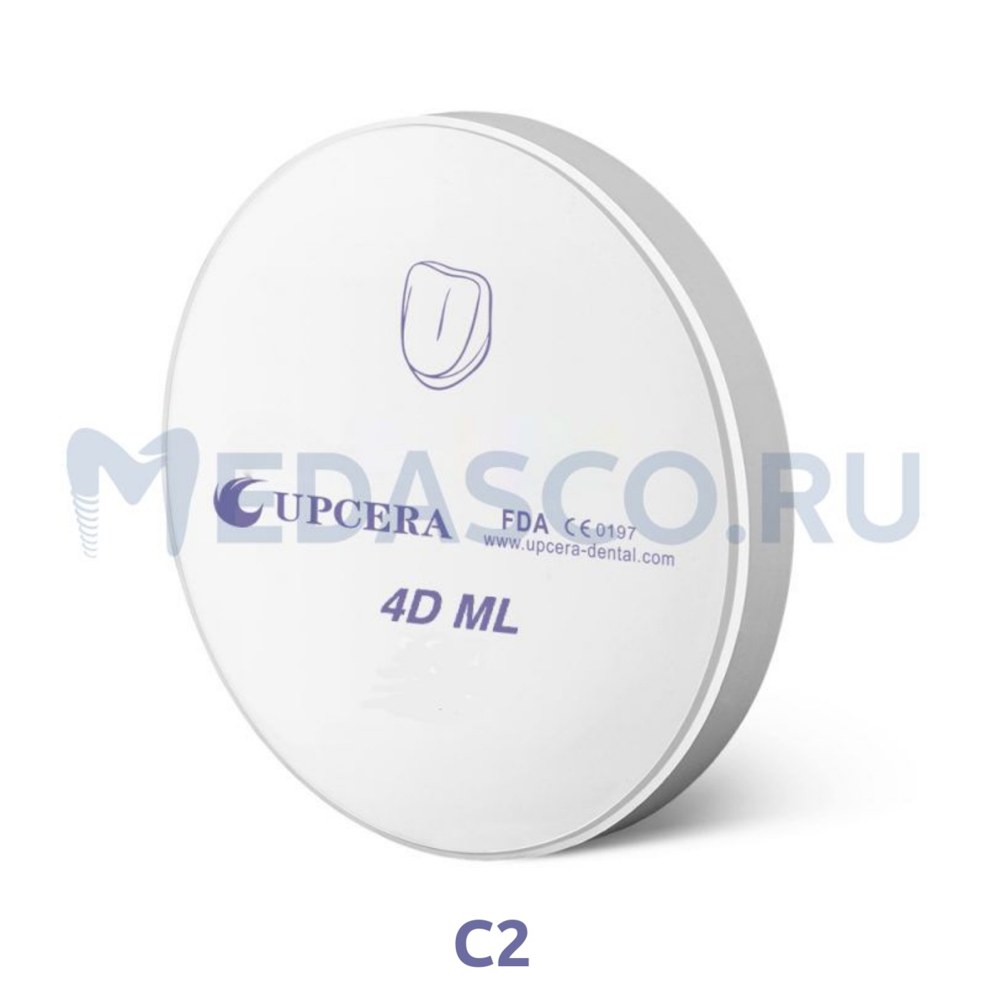 Диск ZrO2 ⌀98mm Explore Multi-layer 4D ML — C2
