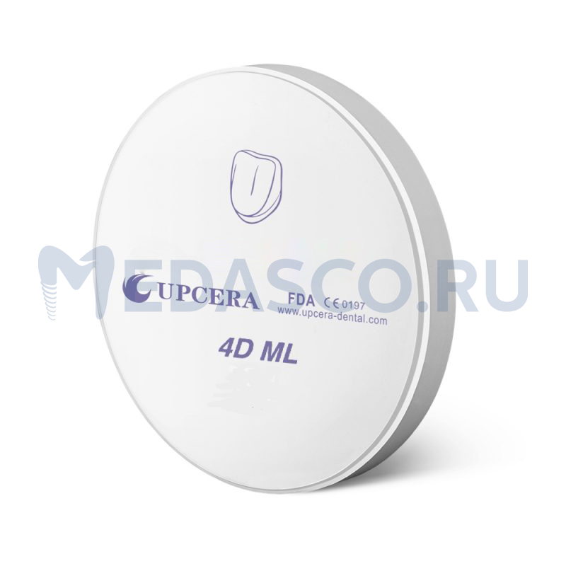Диск ZrO2 ⌀95mm Explore Multi-layer 4D ML