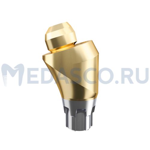 Multi-unit Astra Tech Osseospeed EV угловой 17° - Угловой Multi-unit абатмент Astra Tech EV Purple ⌀3.6 GH:3.5mm Ang:17°