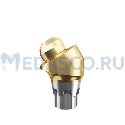 Multi-unit Astra Tech Osseospeed EV угловой 30° - Угловой Multi-unit абатмент Astra Tech EV Purple ⌀3.6 GH:1.5mm Ang:30°