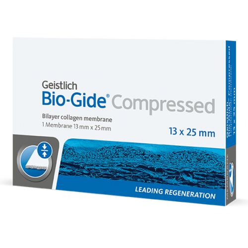 Мембрана Bio-Gide (Био-Гайд) - Bio-Gide Compressed 13х25мм