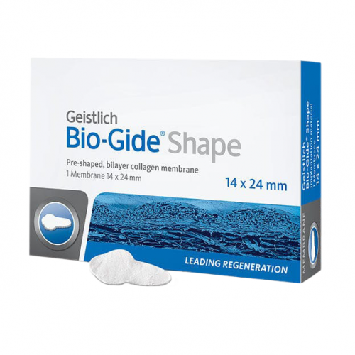 Мембрана Bio-Gide (Био-Гайд) - Bio-Gide Shape 14x24мм