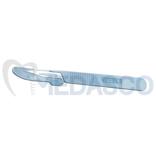 Скальпели одноразовые Feather - СКАЛЬПЕЛЬ ОДНОРАЗОВЫЙ FEATHER® №11