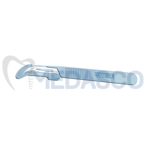 Скальпели одноразовые Feather - СКАЛЬПЕЛЬ ОДНОРАЗОВЫЙ FEATHER® №12D