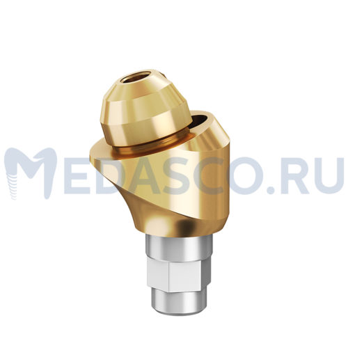 Multi-unit XIVE угловой 17° - Угловой Multi-unit абатмент XIVE ⌀3.4 GH:2.5mm Ang:17°