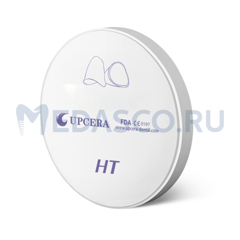 Диск ZrO2 ⌀98mm High Translucent (HT)