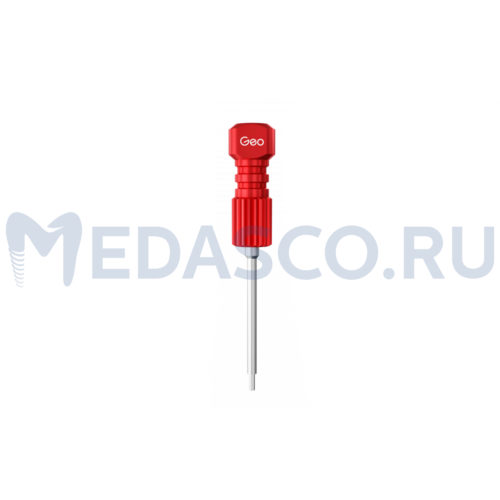 Набор технических отверток - Отвертка техническая 1.27 hex совместимо c Dentium / Astra tech / Zimmer (RED)