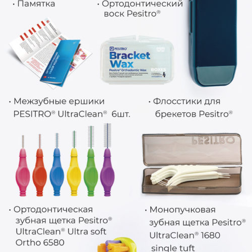 Ортодонтический набор Pesitro+ АССОРТИ