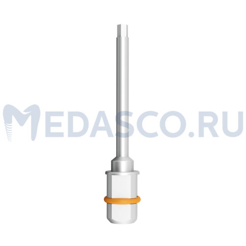 Отвертка клиническая Hex:1.2 Osstem / Megagen / NeoBiotech / Xive / DIO / SIC ace/max - Отвертка длинная Hex:1.2mm square:20mm