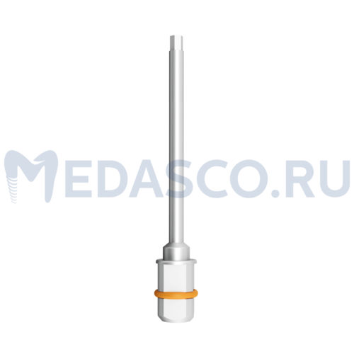 Отвертка клиническая Hex:1.2 Osstem / Megagen / NeoBiotech / Xive / DIO / SIC ace/max - Отвертка экстра-длинная Hex:1.2mm square:35mm