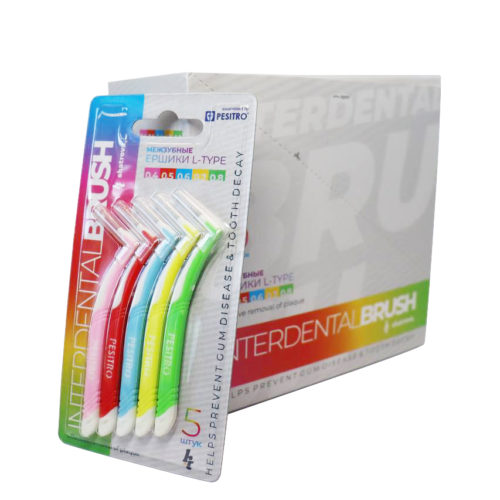 Interdental BRUSH L-type assorti