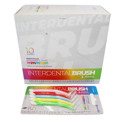 Interdental BRUSH L-type assorti