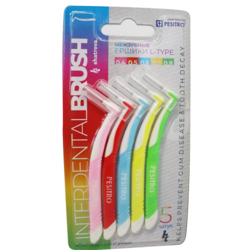 Interdental BRUSH L-type assorti
