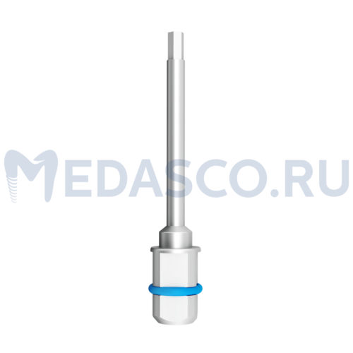 Отвертка клиническая Hex:1.27 Dentium / Astra Tech / Zimmer / Camlog / MIS / Alfa-Bio - Отвертка длинная Hex:1.27mm square:20mm