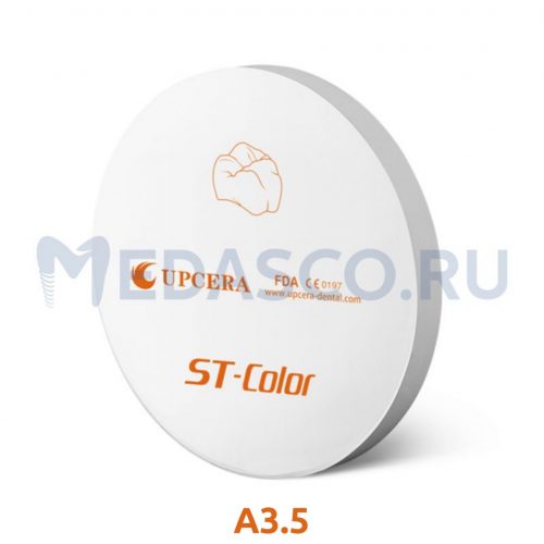 Диск ZrO2 ⌀95mm Pre-shade Super Translucent — A3.5