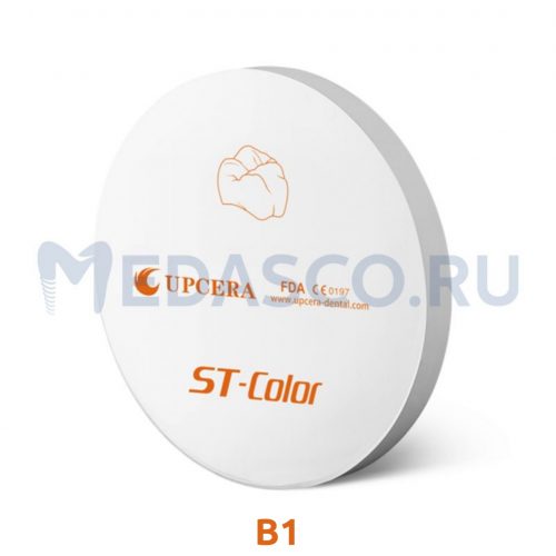 Диск ZrO2 ⌀95mm Pre-shade Super Translucent — B1