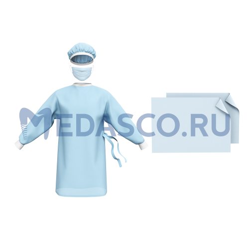 Комплект хирургического белья СРЕДНИЙ