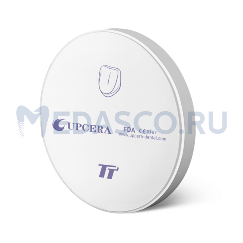 Диск ZrO2 ⌀98mm Top Translucent