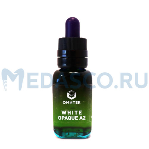 Краска для циркония опаковая - Краска White OPAC A2